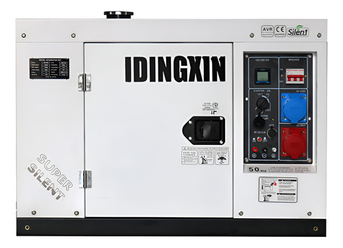 Generador Diesel Silencioso 220/380v 10kva Con Ats
