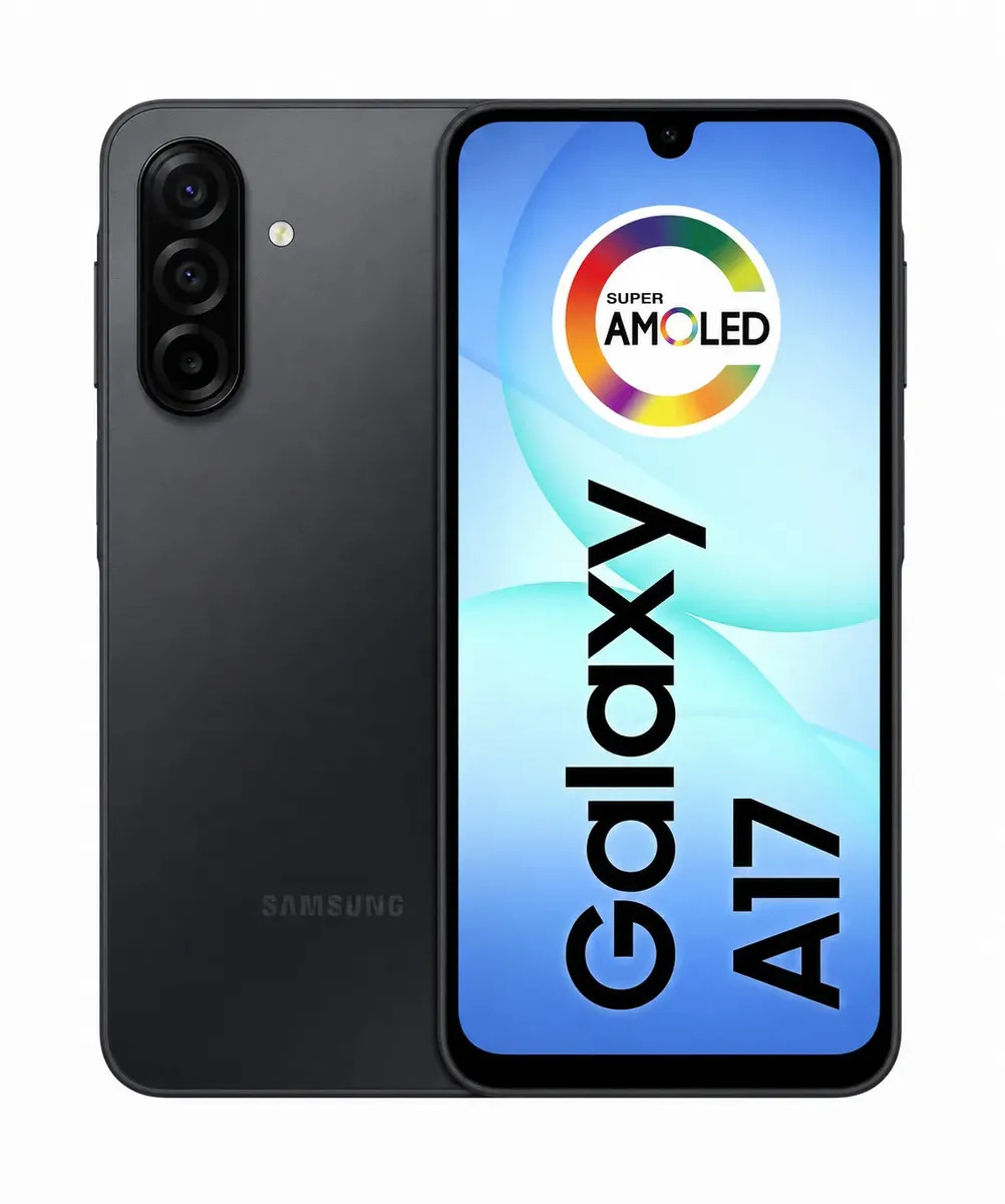 Smartphone Samsung Galaxy A17 128GB (4GB Ram+4GB Ram Plus) Com IA, Câm De 50mp, Tela De 6.7 , Nfc, Ip54 - Preto Black
