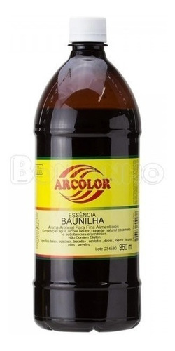 Imagem 1 de 2 de Essencia De Baunilha 960ml Arcolor