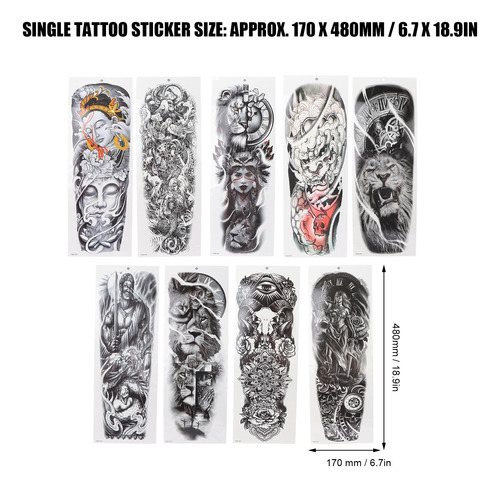 Pegatinas De Tatuaje A Prueba De Agua Pegatinas De Tatuaje