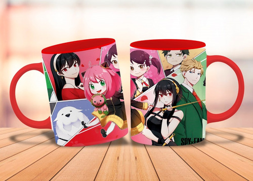 Taza Anime Anya Spy X Family Forger Perrito Bond