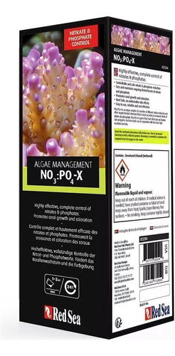 Red Sea Nopox Reductor De Nitratos Y Fosfatos  1 Lt  
