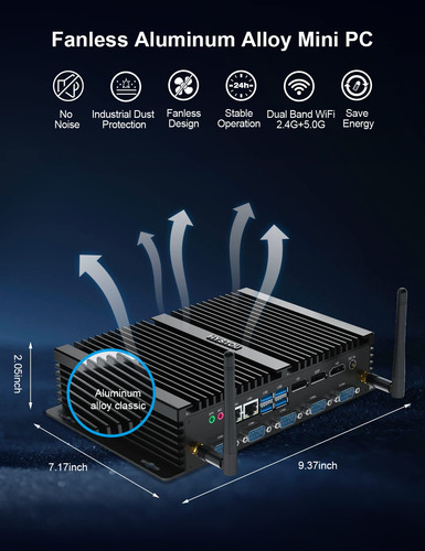 Mini Pc Hystou Core I7 8550u 16gb Ram Ddr4 512gb Ssd