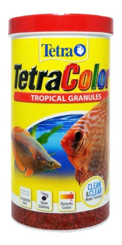 Tetra Color Granules 75gr Alimento Peces Tropicales