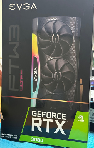 Nvidia Evga Geforce Rtx 3080 10gb Gddr6x Ftw3 (Usado)