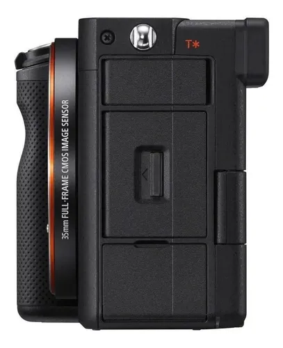 Cámara Digital Sony Mirrorless Full Frame Ilce-7c Color Negro