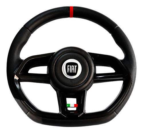 Volante Grafite Esportivo Fiat Para Palio Weekend Com Cubo