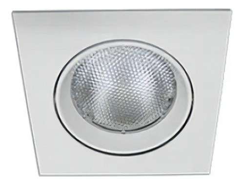 Spot Embutir Quadrado Par30 Interlight Il0159-bm S/ Lâmpada Cor Branco