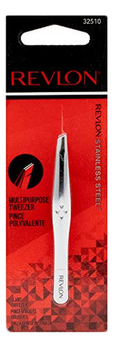 Pinzas Revlon Multiusos De Acero Inoxidable, Paquete De 2