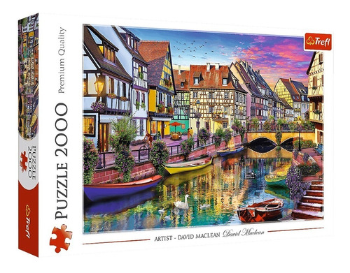 Rompecabezas Trefl Colmar Francia Paisaje 2000 Piezas Nuevo