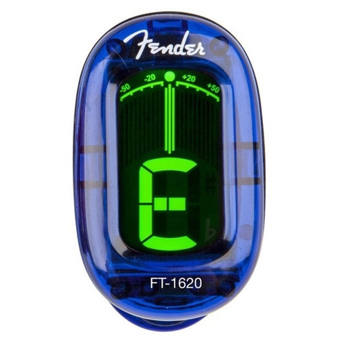 Afinador De Clipe Fender Califórnia Series Ft-1620 Azul