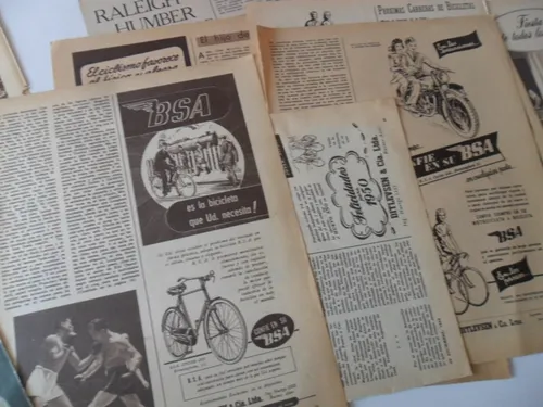Bicicleta Inglesa Bsa Antigua De MercadoLibre