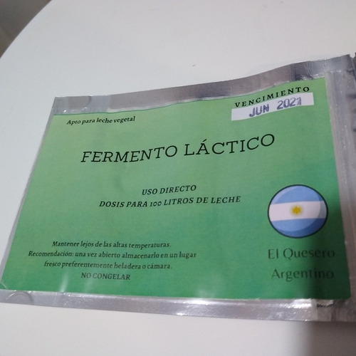 Fermento Para Elaborar Yogurt Vegano + Espesante