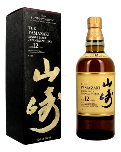 Whisky The Yamazaki Single Malt Japonês 12 Anos 700ml