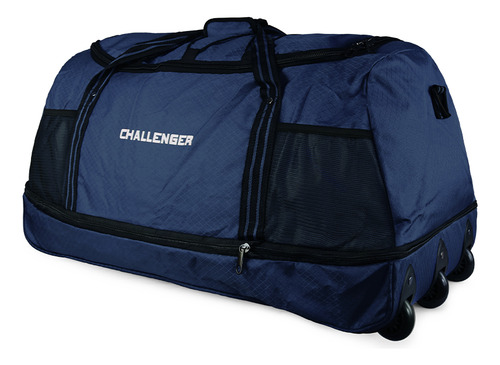 Bolso Xl Con Ruedas Y Enrrollable 130 Litros Challenger