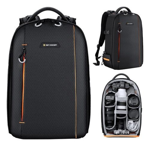 Mochila K&f resistente al agua para equipos réflex digitales - Kf13.140