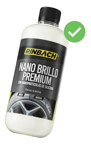 Nano Brillo Premium Abrillantador Blanco Rinbach® 250ml