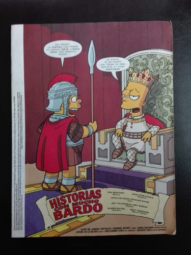  Historias Con Mucho Bardo  Los Simpsons Cómic ** Nº 7