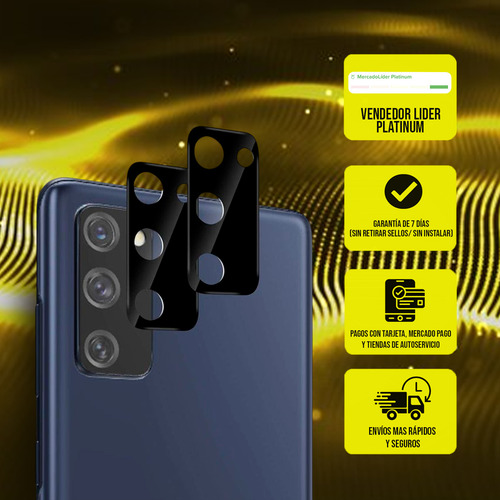 Cristal De Camara Trasera Compatible Con Huawei Y7 2018