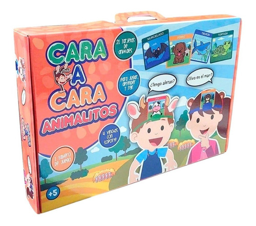 Juego Mesa Cara A Cara Animalitos Faydi