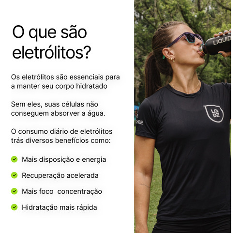 Suplemento Isotonico Liquidz Sabor Limonada Tropical Cx 14un Limonada Tropical
