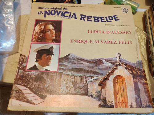 La Novicia Rebelde Soundtrack Lupita D'ales Vinyl,lp,acetato
