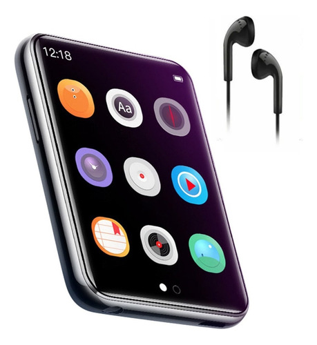 Reproductor De Música Bluetooth Touch Mp3 2.0 Pantalla 8gb