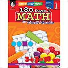 180 Days Of Math For First Grade (180 Days Of Practice)