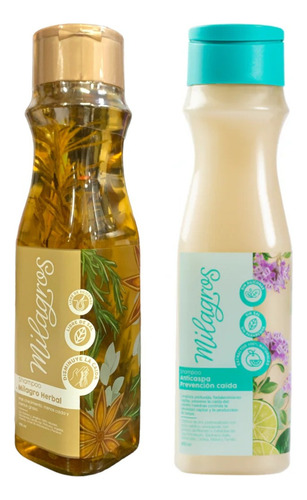 Shampoo Herbal+anticasp Milagro - mL a $41