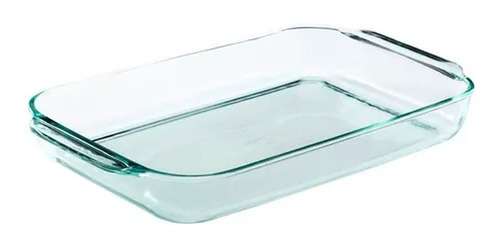 Fuente Rectangular 4.5 Litros Pyrex Basics Vidrio Apto Horno