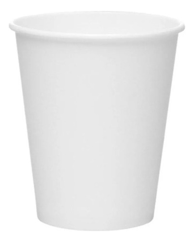 Vaso De Papel Blanco 1,000 Pzs, 12 Oz Bebida Fría Y Caliente