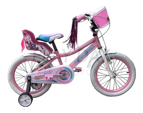 Bicicleta Firebird Rodado 16 Infantil Con Rueditas