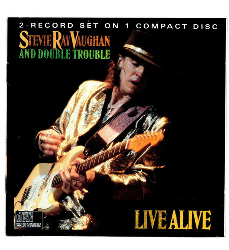 Fo Stevie Ray Vaughan And The Live Alive Cd Ricewithduck