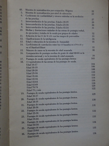 David Wechsler.test De Inteligencia Para Adultos(wais)manual