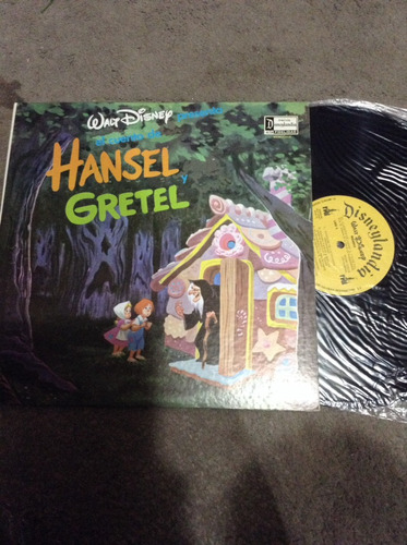 Lp Hansel Y Gretel Walt Disney