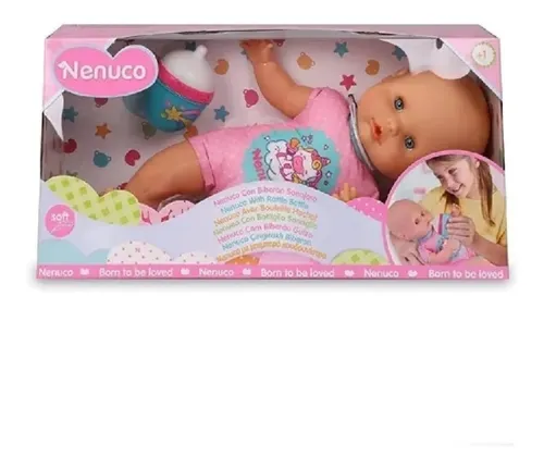 Nenuco Biber n Sonajero Mameluco Unicornio Rosa Env o gratis