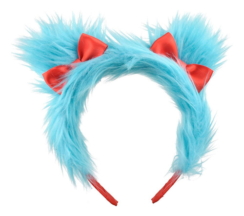 Diadema De Tela De Felpa Aro Para El Cabello Cosplay Tocado