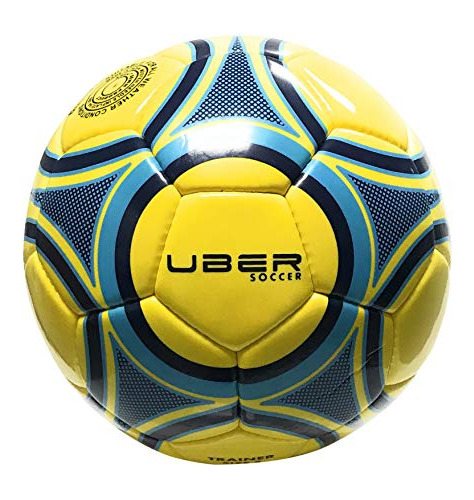 Bola De Entrenador De Fútbol Uber (yellow/black, 5)