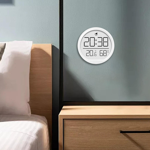 Reloj De Pared Digital, 2,9 Pulgadas, Reloj De Cabecera Con