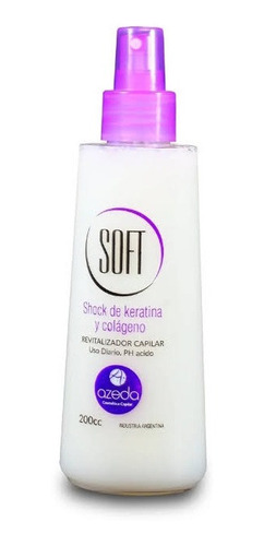 Soft Revitalizador Con Keratina Y Colágeno Azeda 