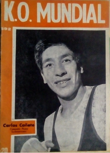 Revista Ko Mundial Número 692 Carlos Cañete Año 1966