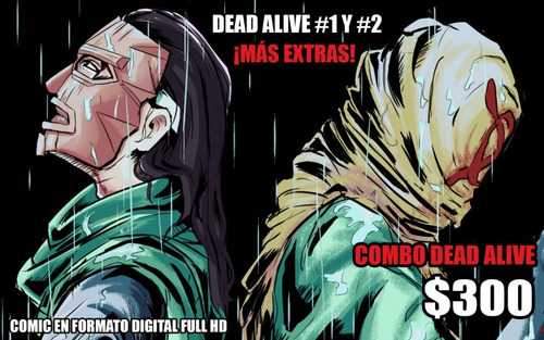 Combo Dead Alive #1 Y #2 +extras!