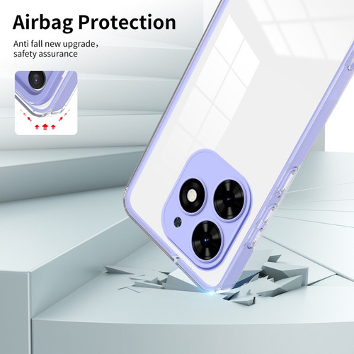 Funda Tpu + Pc Para Tecno Spark 20 Pro+ Para Tecno Spark Go