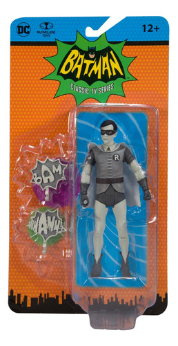 Mc Farlane Toys Robin In Grey Batman Classic Tv Series Dcu