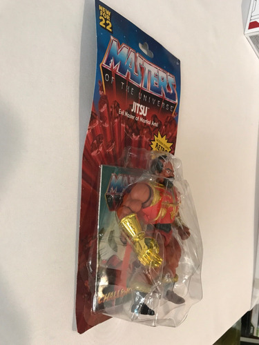Jitsu Motu Origins Retro Play Blister Maltratado Mattel 2021 (Usado)