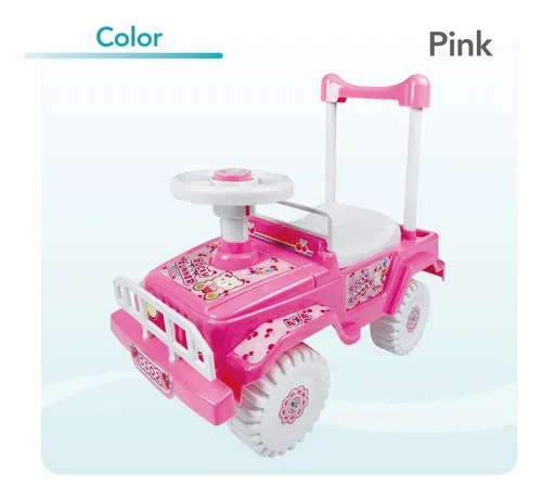 Carro montable online rosa
