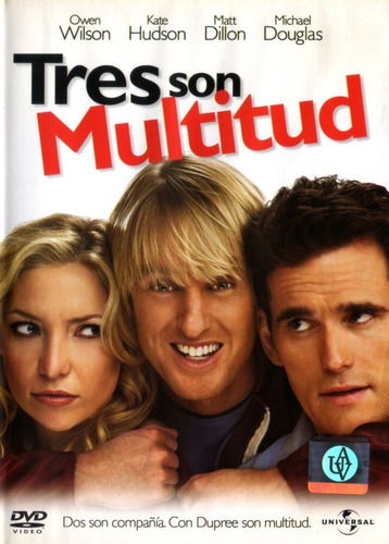 Tres Son Multitud ( Matt Dillon / Owen Wilson ) Dvd Original
