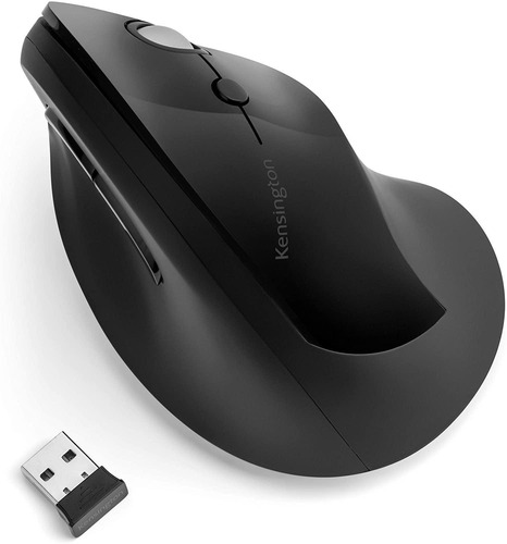 Mouse Ergonómico Kensington Pro Fit Ergo Inalámbrico Negro