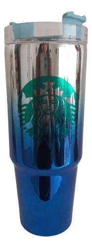Termo Tipo Yeti Starbucks Con Popote 30oz
