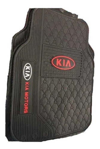 Juego Alfombras Para Auto Logo Kia 5 Piezas